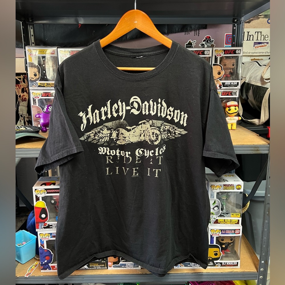 Harley Davidson 2013 Smokey Mountain Hillbilly Tennessee Tee